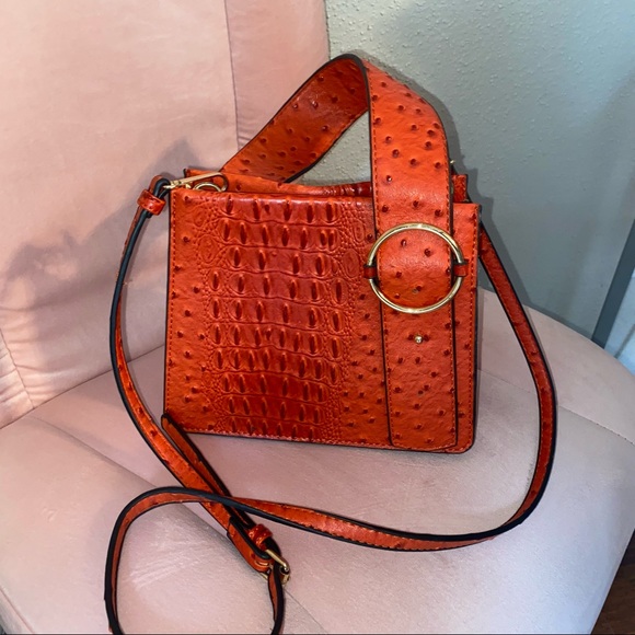 Bags Orange Crossbody Bag Poshmark